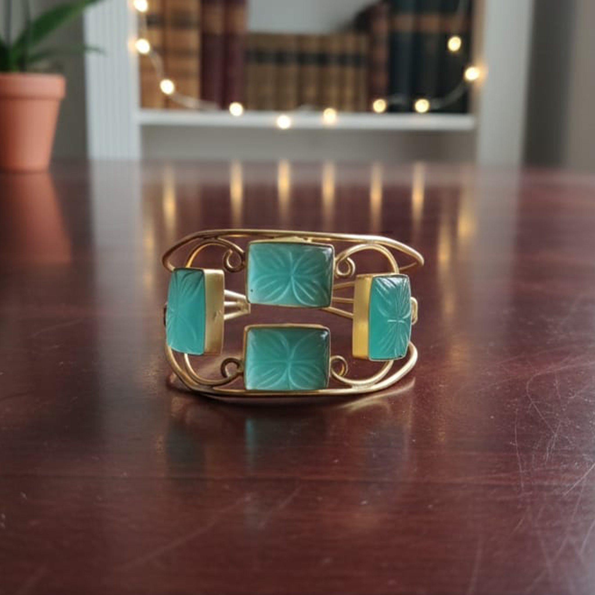 Glass Carving Bracelet