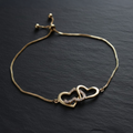 Entangled Heart Bracelet