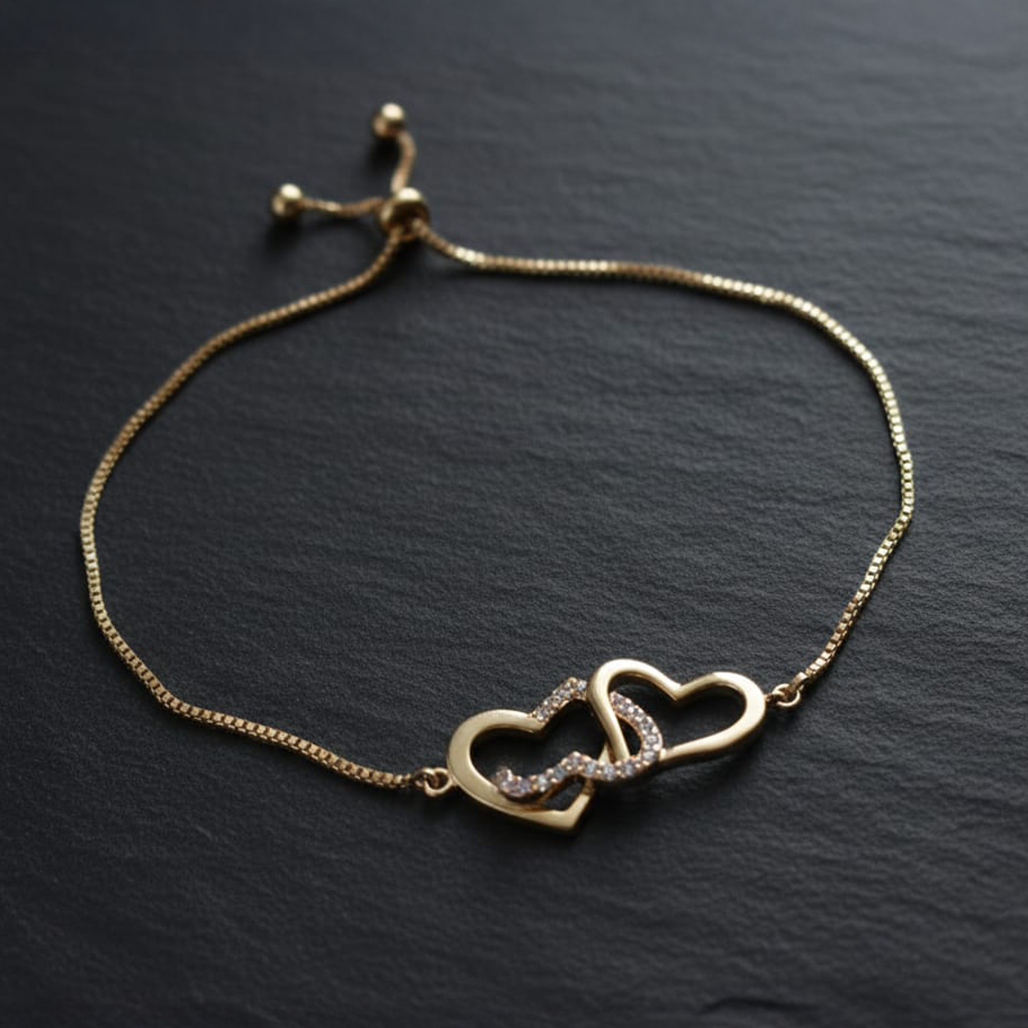 Entangled Heart Bracelet