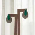 Drop Doubles + CZ Earrings