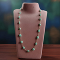 Amazonite Double CZ Necklace