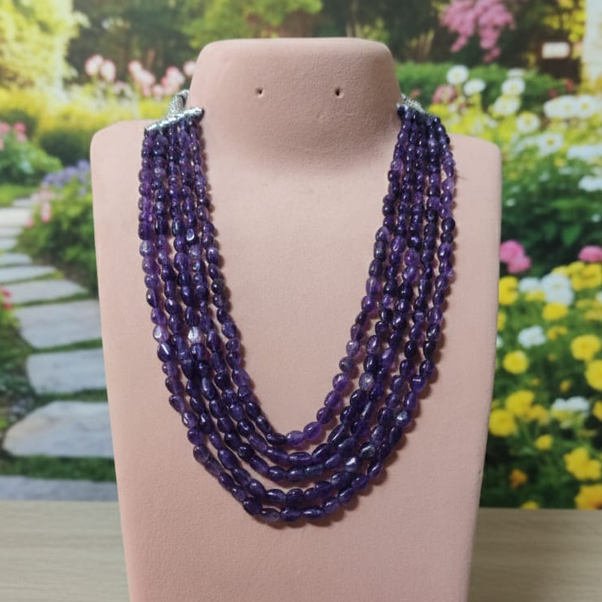 Amethyst Neckpiece