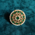 Kundan Stone Round Ring