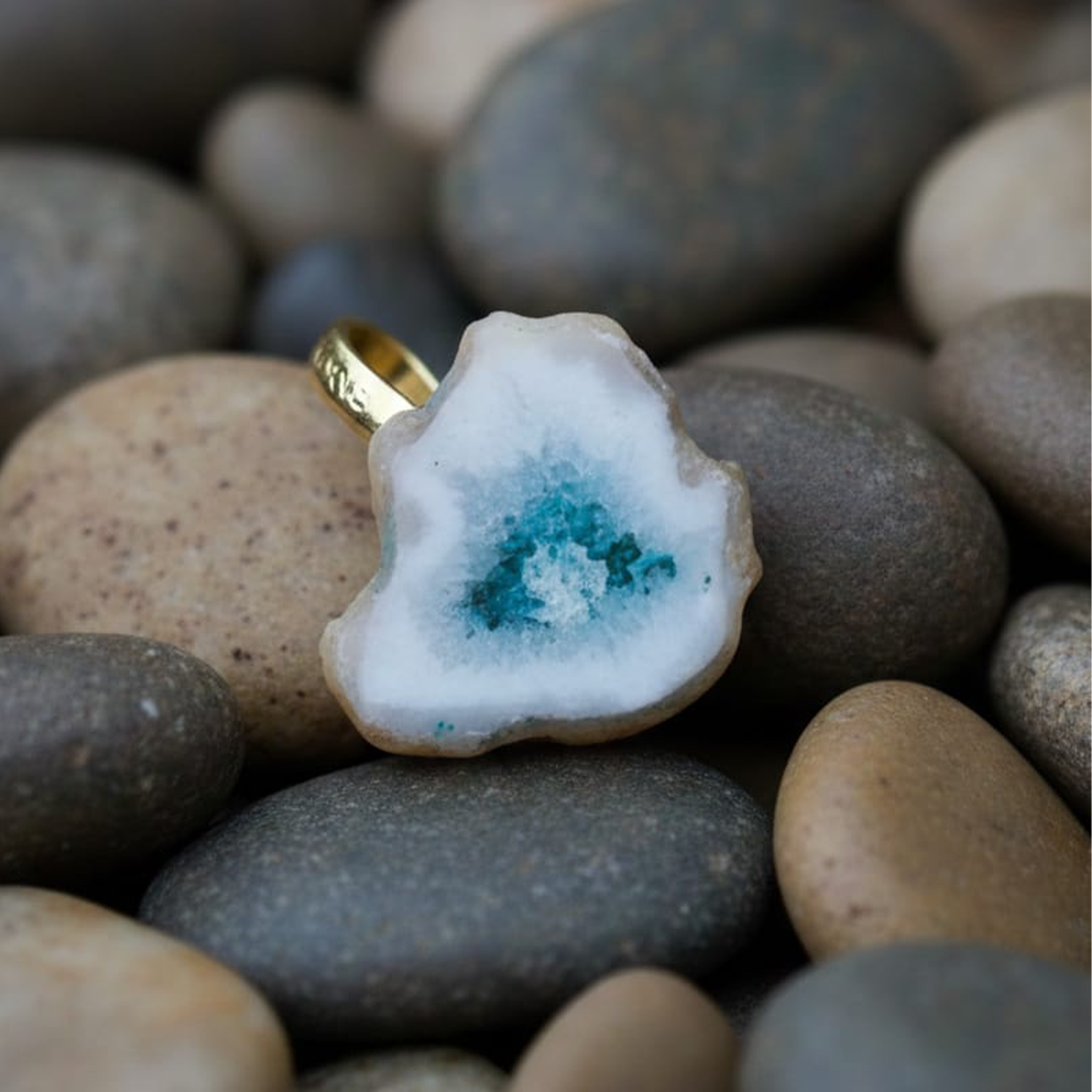 Druzy Ring Plain