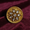 Kundan Round Ring